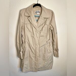 Columbia Tan Trench Coat